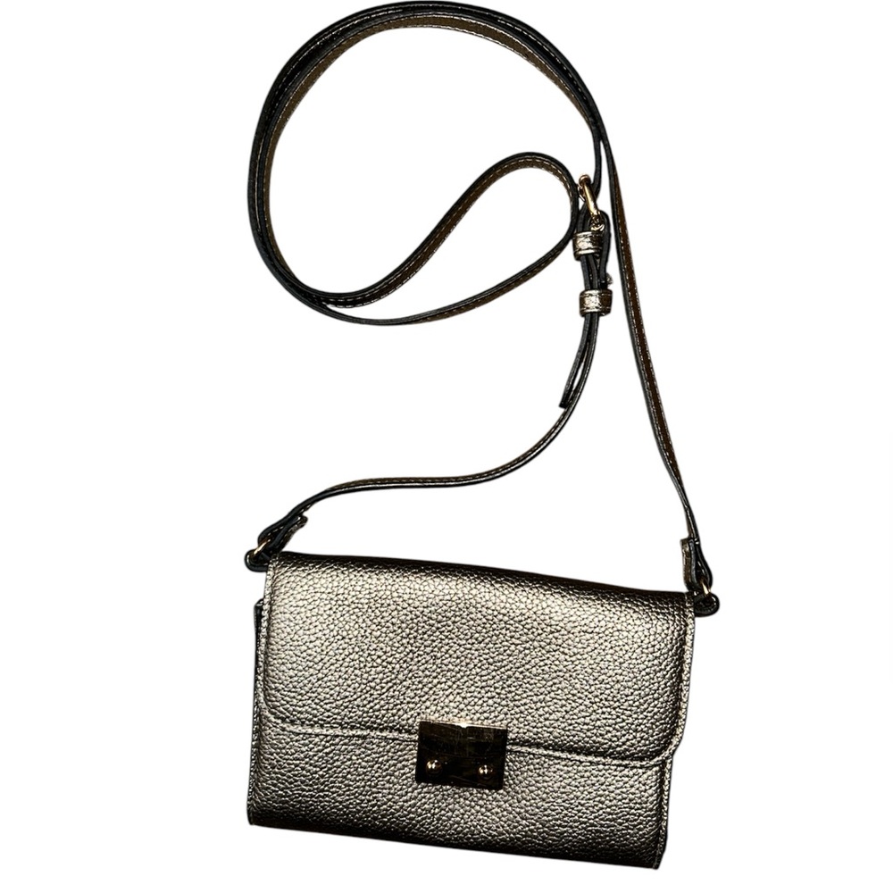 A new day Silver Crossbody Bag
